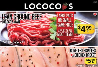 Lococo's Flyer August 20 to 24