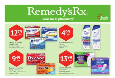 Remedy's RX Monthly Flyer August 22 to September 25