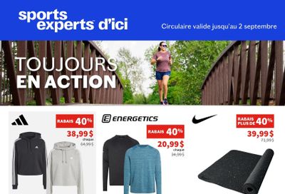 Sports Experts Flyer August 20 to September 2