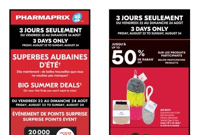 Pharmaprix Flyer August 22 to 28