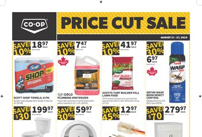 Co-op (West) Home Centre Flyer August 21 to 27