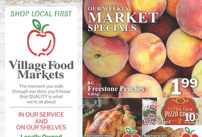 Village Food Markets Flyer August 20 to 26