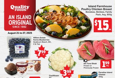 Quality Foods Flyer August 21 to 27
