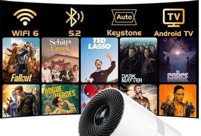 Amazon Canada Deals: Save 63% on GKLPO Mini Projector with Built-in Apps Using Promo Code + More Offers