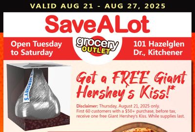 SaveALot Grocery Outlet Flyer August 21 to 27