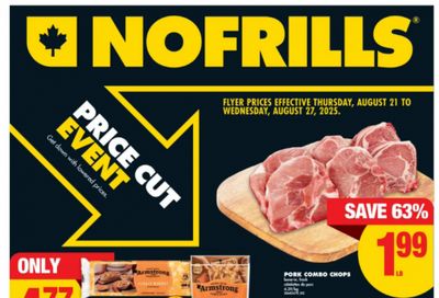 No Frills Ontario Flyer Deals August 21st – 27th
