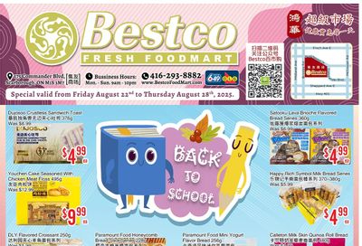 BestCo Food Mart (Scarborough) Flyer August 22 to 28
