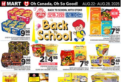 H Mart (ON) Flyer August 22 to 28