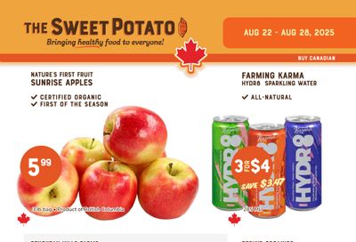 The Sweet Potato Flyer August 22 to 28