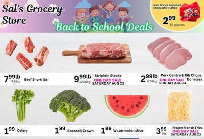 Sal's Grocery Flyer August 22 to 28