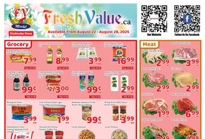 Fresh Value (Etobicoke) Flyer August 22 to 28