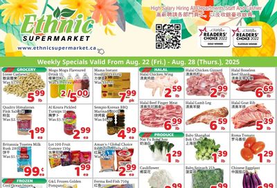 Ethnic Supermarket (Milton) Flyer August 22 to 28