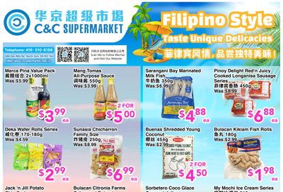 C&C Supermarket Flyer August 22 to 28