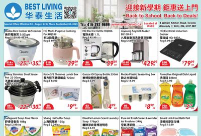 Best Living Flyer August 22 to September 4