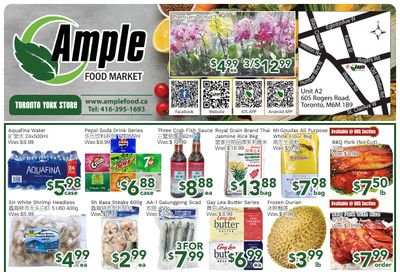Ample Food Market (North York) Flyer August 22 to 28