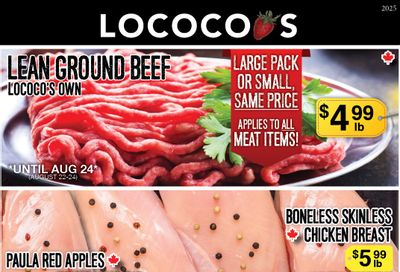 Lococo's Flyer August 22 to 26