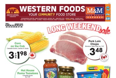 Western Foods Flyer August 22 to 28