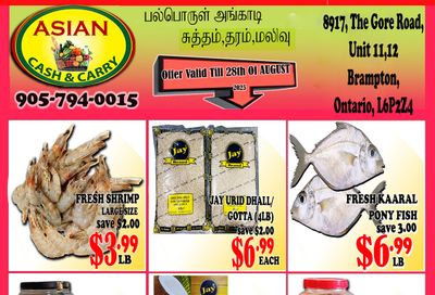 Asian Cash & Carry Flyer August 22 to 28