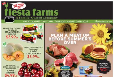 Fiesta Farms Flyer August 22 to 28