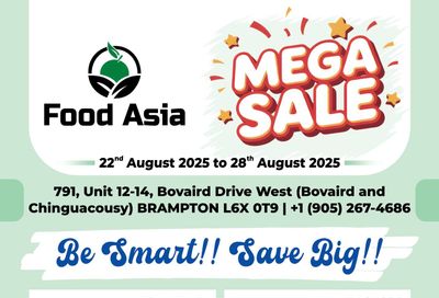 FoodAsia Flyer August 22 to 28