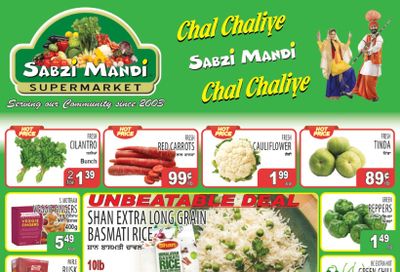 Sabzi Mandi Supermarket (Kelowna) Flyer August 22 to 27