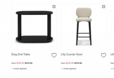 EQ3 Canada Scratch and Save Event Sale: Save 20% to 50% off Canadian-Made Designs