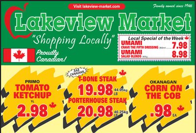 Lakeview Market Flyer August 23 to 29