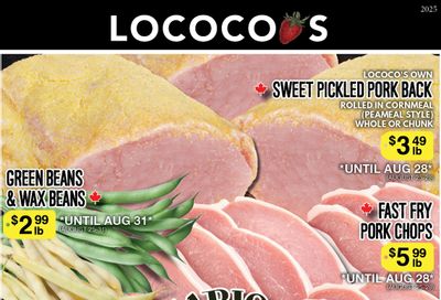 Lococo's Flyer August 25 to 31