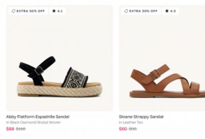 TOMS Canada Labor Day Clearance Deals: Save up to 70% Off Using Promo Code EXTRA 30% Off