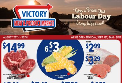 Victory Meat Market Flyer August 26 to 30