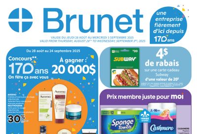 Brunet Flyer August 28 to September 3