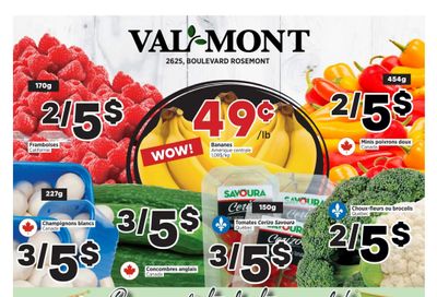 Val-Mont Flyer August 28 to September 3