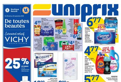 Uniprix Flyer August 28 to September 3