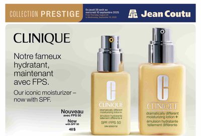 Jean Coutu Beauty Flyer August 28 to September 10