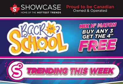 Showcase Flyer August 25 to September 3