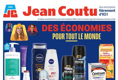 Jean Coutu Flyer August 28 to September 3