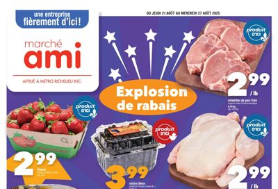 Marche Ami Flyer August 28 to September 3