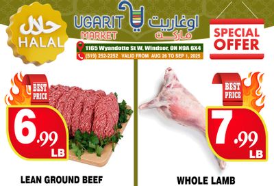 Ugarit Market Flyer August 26 to September 1
