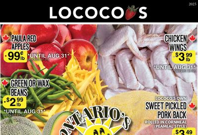 Lococo's Flyer August 27 to 31