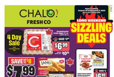 Chalo! FreshCo (West) Flyer August 28 to September 3