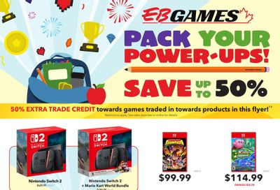 EB Games Flyer August 29 to September 7