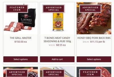 T-Bone's Flyer August 27 to September 2