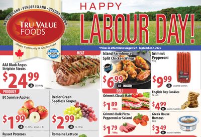 Tru Value Foods Flyer August 27 to September 2