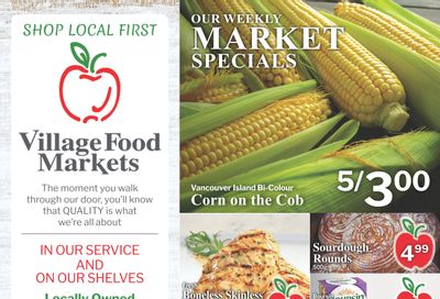 Village Food Markets Flyer August 27 to September 2
