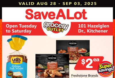 SaveALot Grocery Outlet Flyer August 28 to September 3
