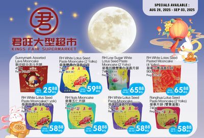 Kings Fair Supermarket Flyer August 28 to September 3