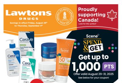 Lawtons Drugs Flyer August 29 to September 4