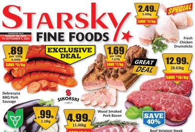 Starsky Foods Flyer August 28 to September 3