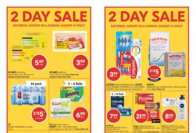 Shoppers Drug Mart (West) Flyer August 30 to September 4