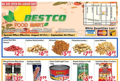 BestCo Food Mart (Etobicoke) Flyer August 29 to September 4